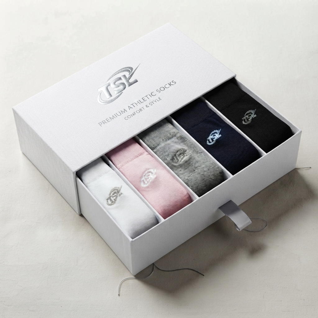 Premium Athletic Socks Gift Set (5-Pair Pack) image 2