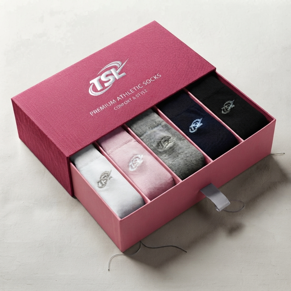 Premium Athletic Socks Gift Set (5-Pair Pack) image 3