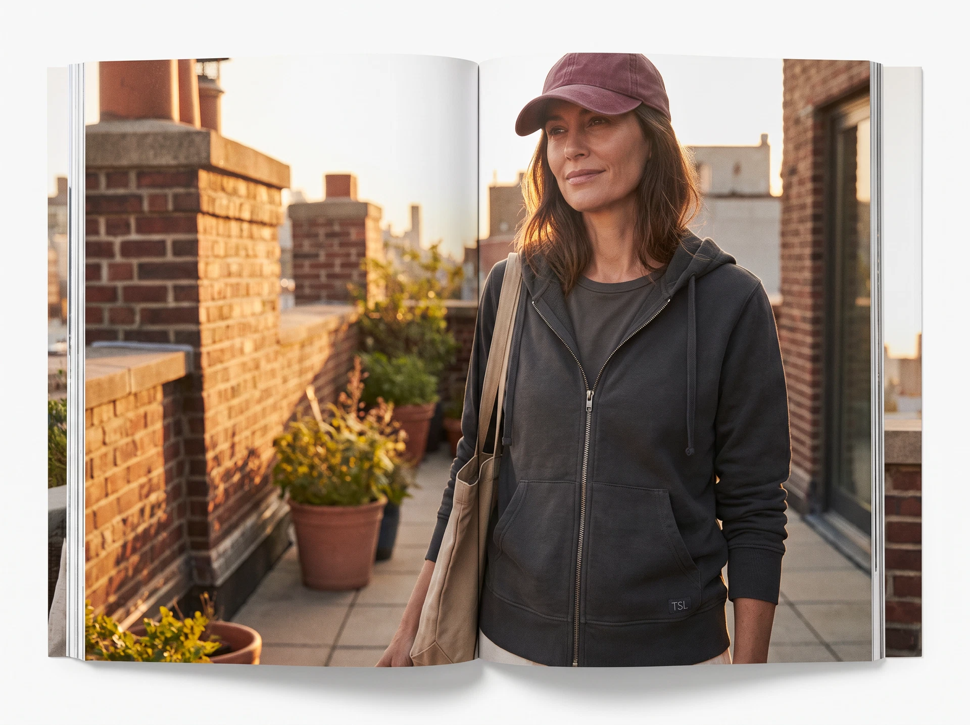 TheSweetLie paired charcoal hoodies and totes